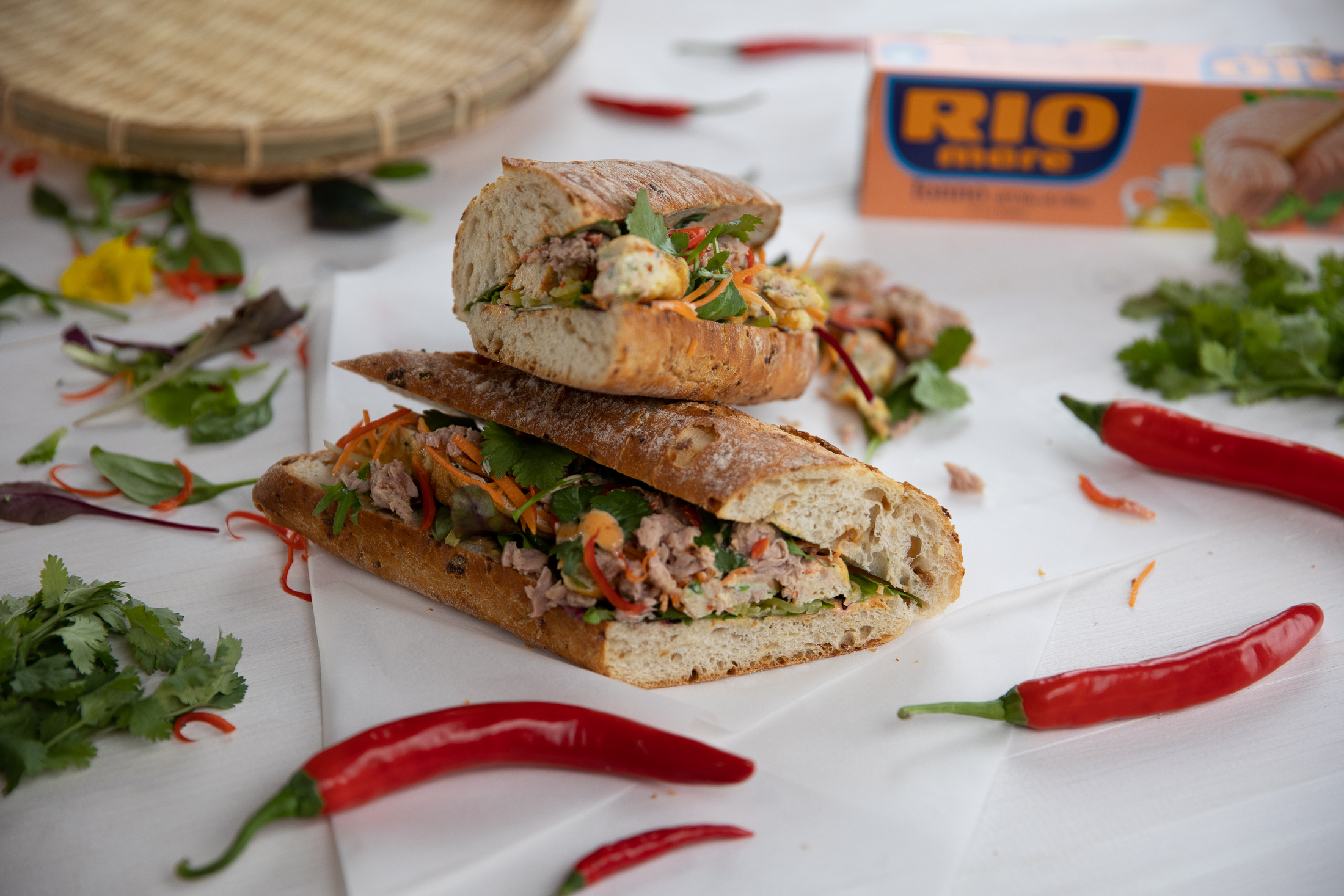 Bánh mi s marinovaným tuňákem - Rio Mare - Czech Republic